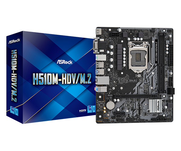 Carte Mère ASRock H510M-HDV/M.2 R2.0