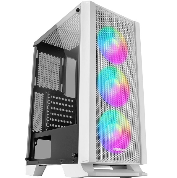 MARS MC-C Boîtier PC Gamer Blanc