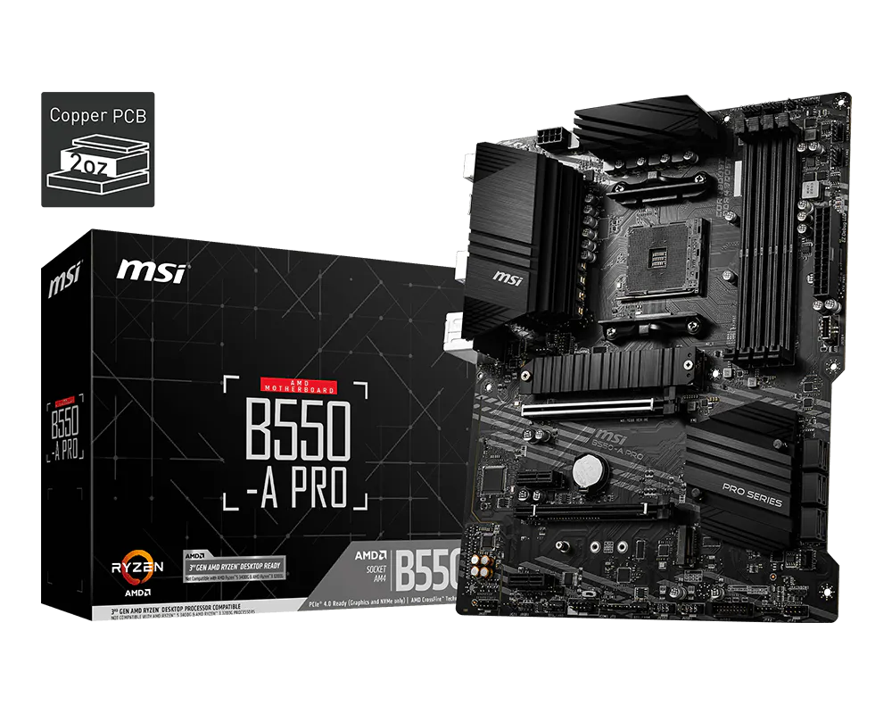 Carte Mère MSI AMD B550-A Pro