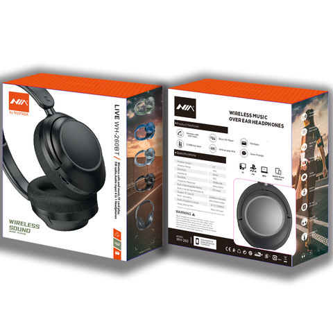 Casque Bluetooth NIA WH260 BT V5.0 FM/SD/AUX
