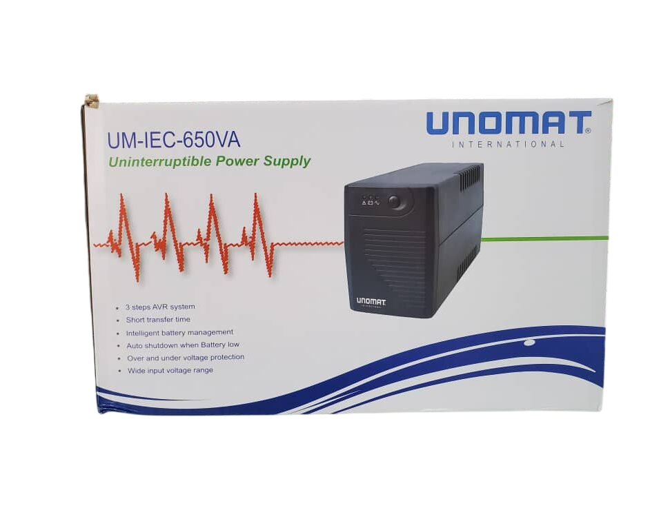 Onduleur Unomat UM 4S IEC 650VA