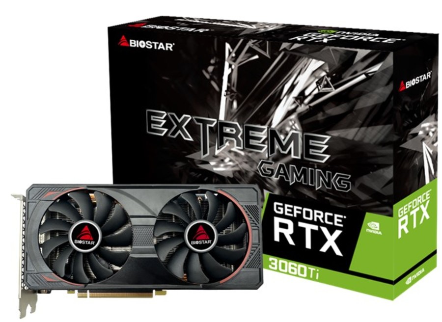 Carte Graphique Biostar RTX 3060 Ti 8GB
