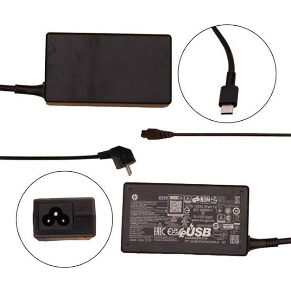 Chargeur Laptop HP Type-C 65W Lux
