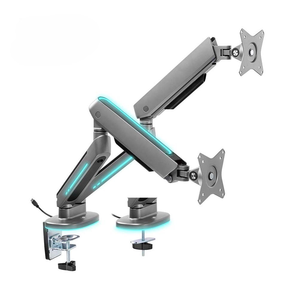 VORTEX VRX54-C024HL Support Double Écran Articulé RGB (27"-35")