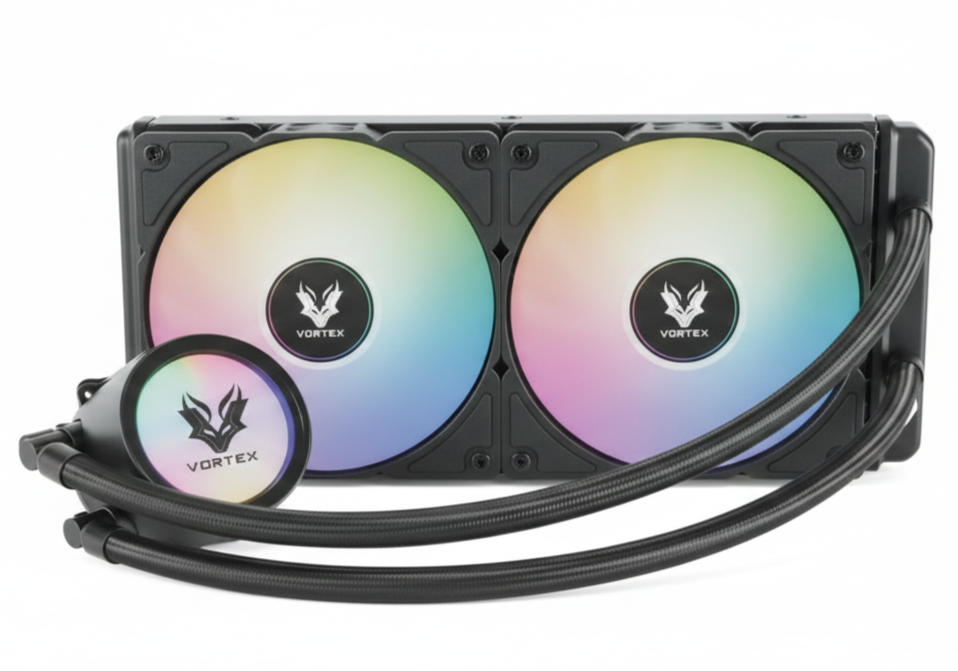 VORTEX Ice Core X2 240 Water Cooling RGB Noir