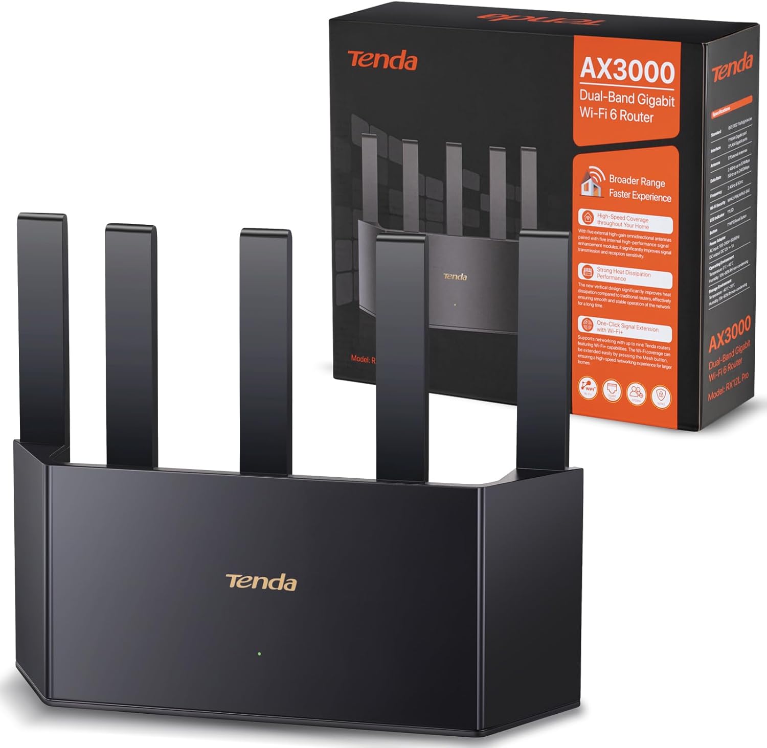 Routeur WiFi 6 AX3000 Gigabit