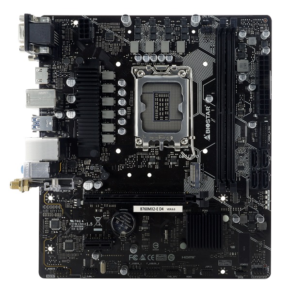 Carte Mère Biostar B760MX-E D4