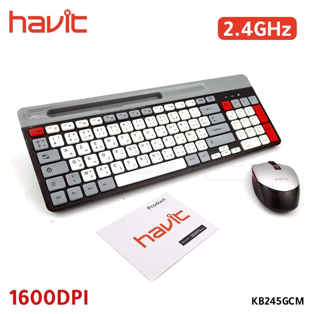 HAVIT KB254GCM Combo Clavier+Souris