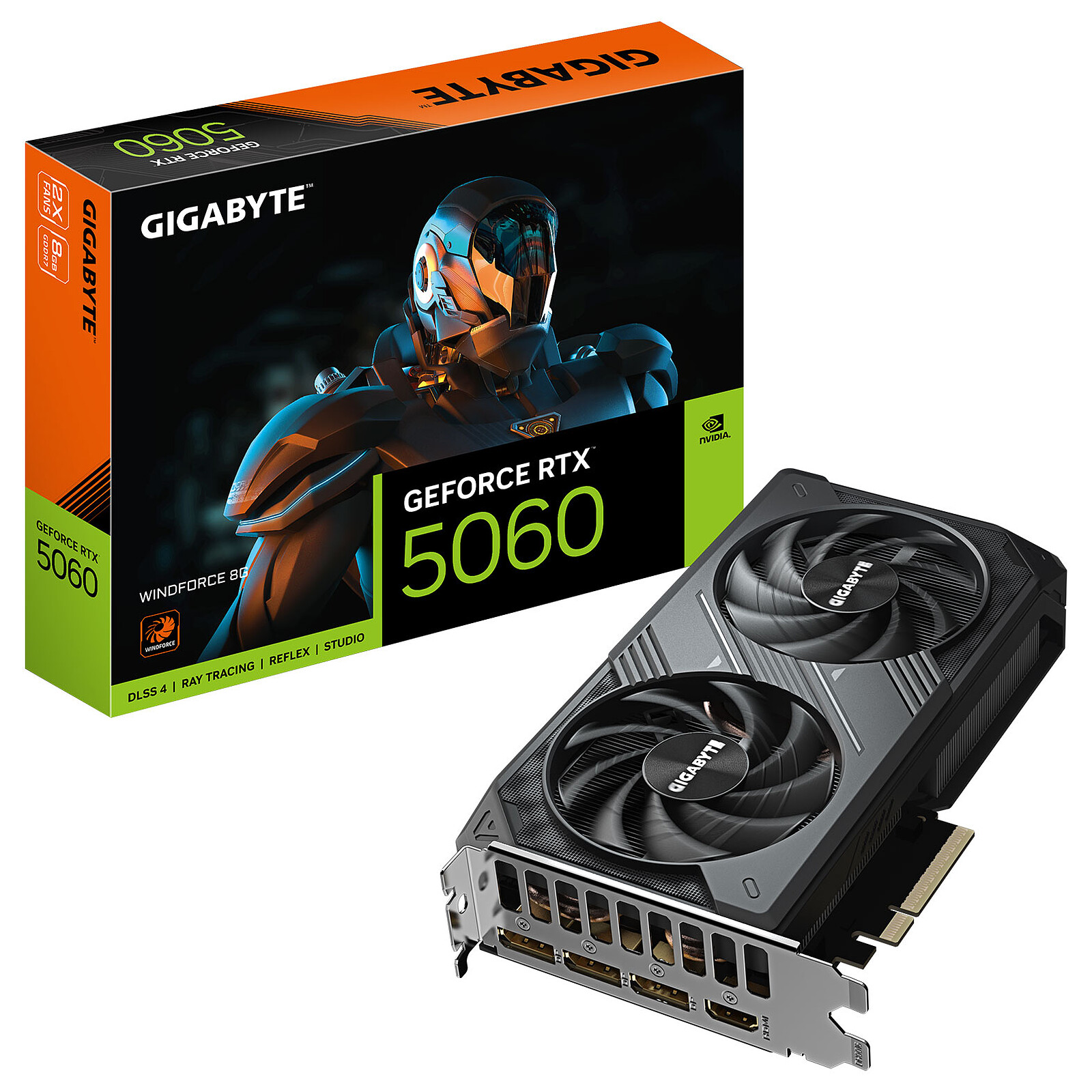 Carte Graphique Gigabyte RTX 5060 Ti 8GB