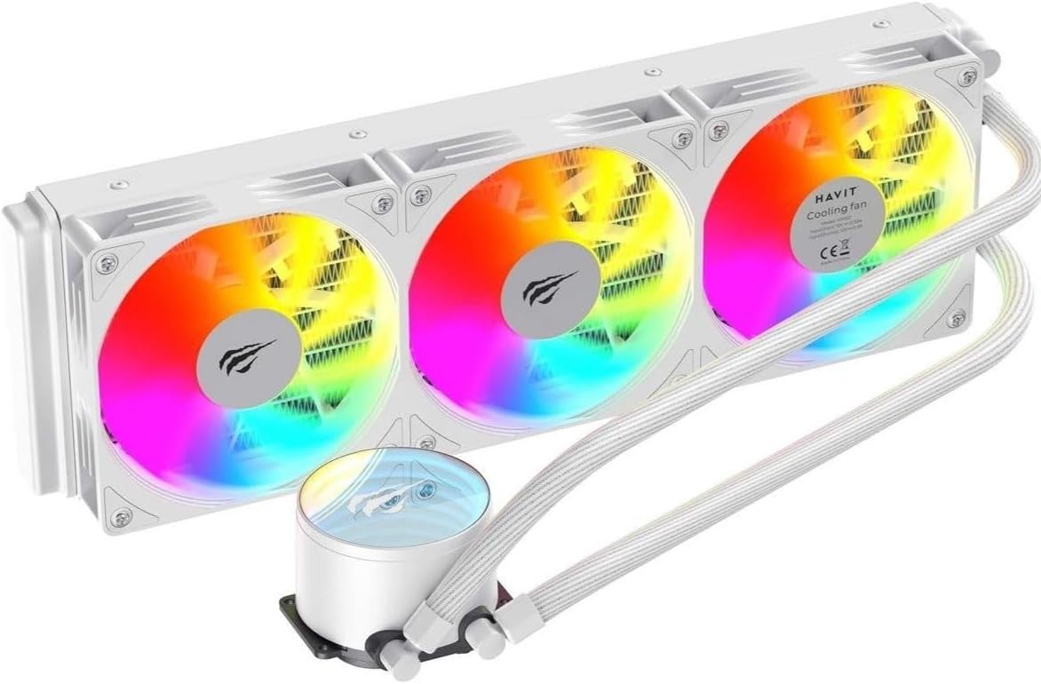 HAVIT F2002 Water Cooling 360mm RGB White