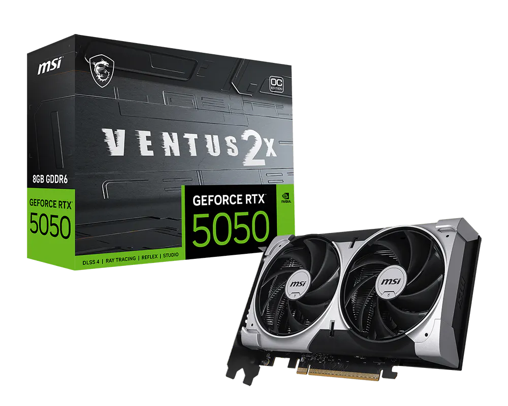 Carte Graphique MSI RTX 5050 8G Ventus 2X OC