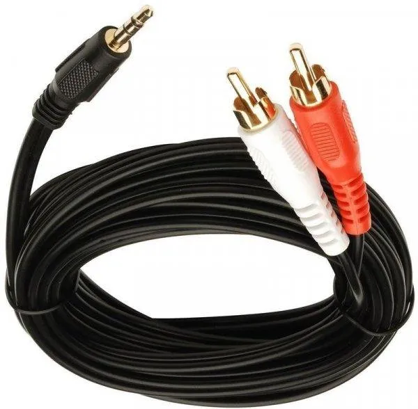 Câble Audio 3.5mm/2RCA 15m Capsys