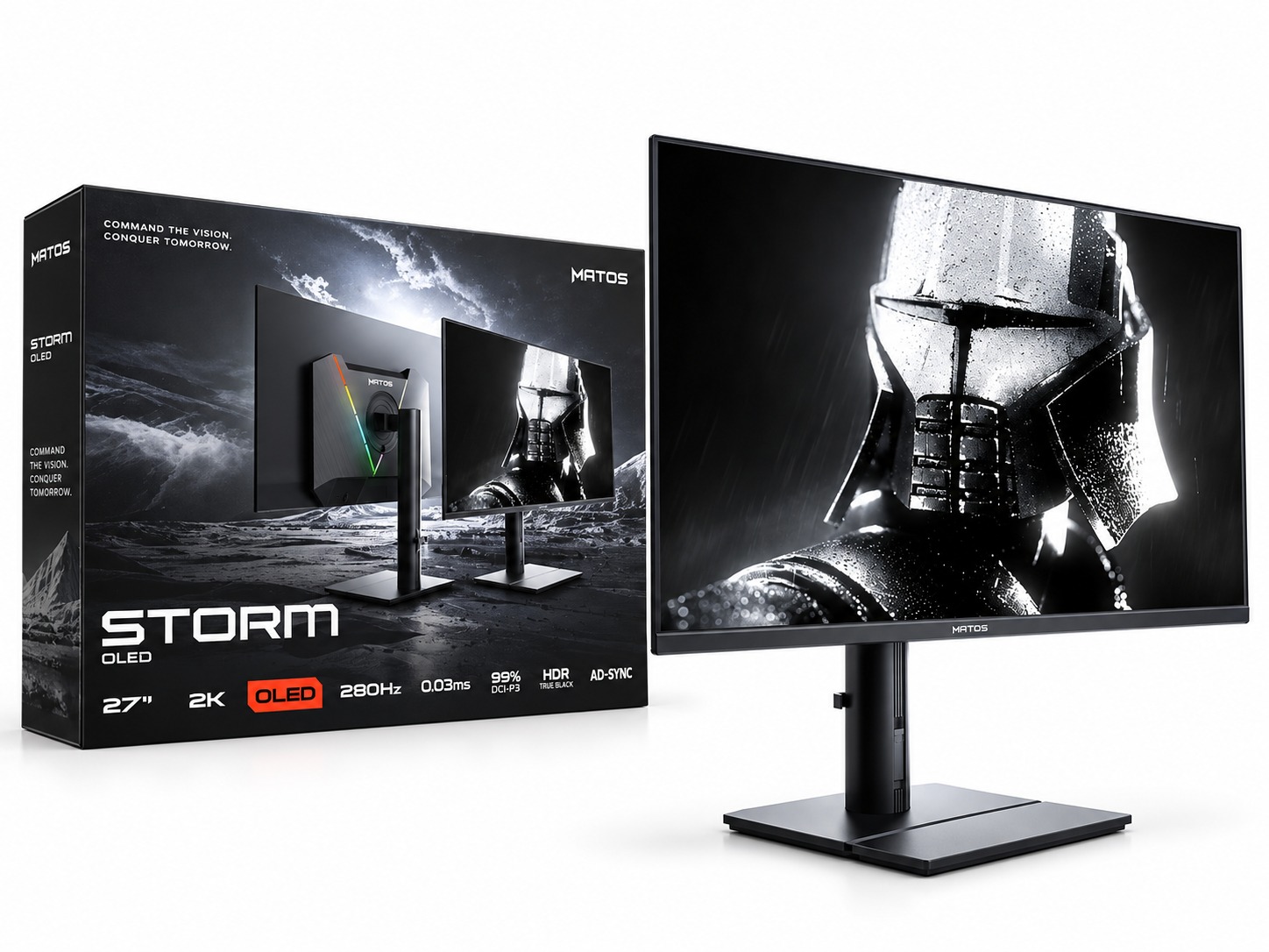 Écran Gaming MATOS STORM OL03 27" QHD OLED 280Hz