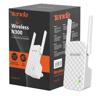 Répérateur WiFi TENDA A9 300Mbps