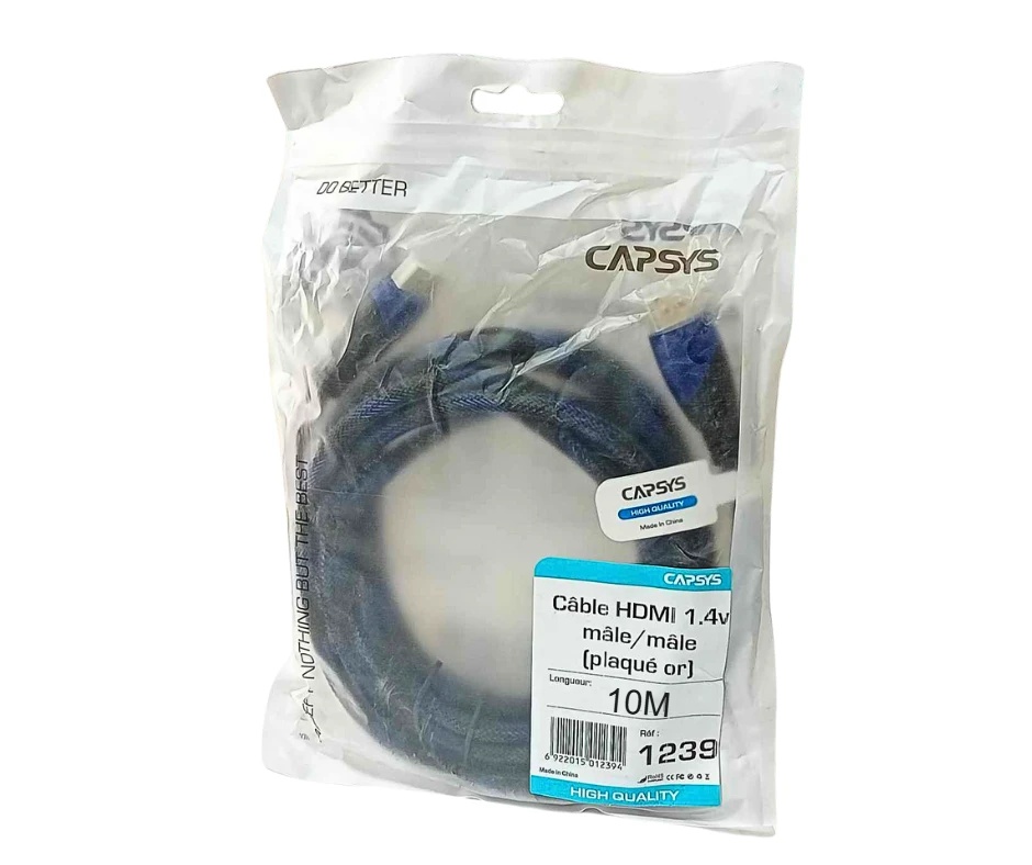 Câble HDMI Capsys 2K-1.4V 10m