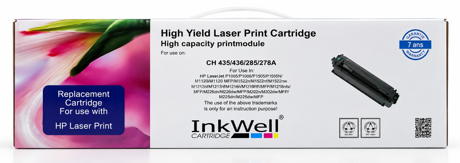 Toner Canon/HP LBP6033/6000/MF3010/4410/325 435/436/278/285A Uni Inkmwell