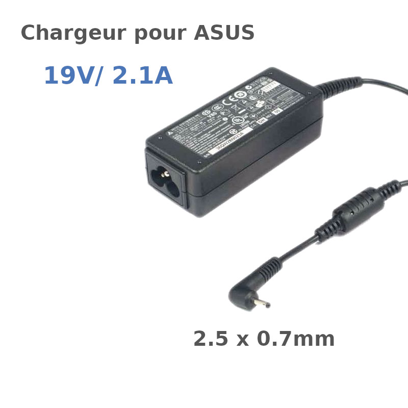 Chargeur Laptop Asus 19V 2.1A 2.50.7-3.50.7-2.35*0.7