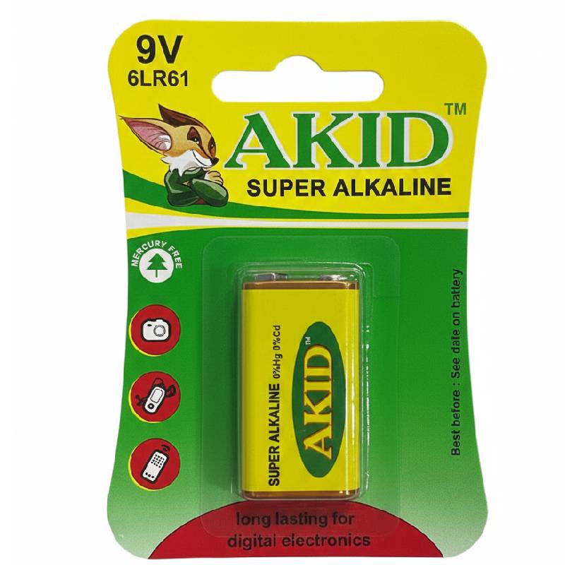 Pc 3385 Raja Pile AKID PP3 9 V alcaline | Horizon PC Informatique